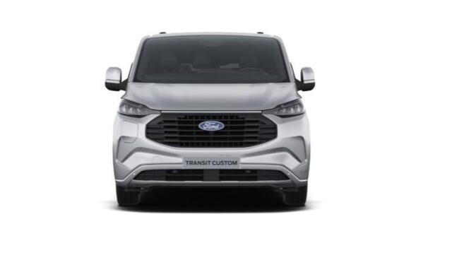 Ford TRANSIT CUSTOM 340 2.5 PHEV L2H1 Limited 233pk | Kombi | Incl. BTW/BPM | Dubbele zijschuifdeur | Privacy Glass | Inklapbare trekhaak | 17 inch lichtmetalen velgen | Driver Assistance Pack Premium | Verwarmbaar stuurwiel