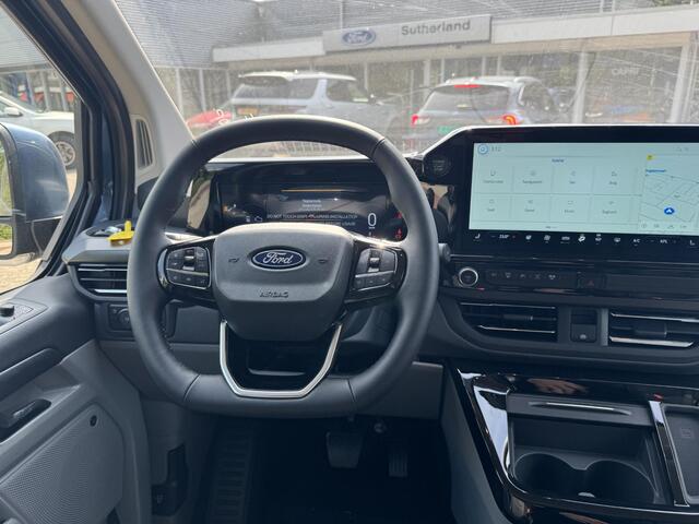Ford TRANSIT CUSTOM Tourneo 340 2.5 PHEV L2H1 Titanium X | 233pk | Incl. BTW/BPM Rijklaar | Handsfree elektrische dubbele zijschuifdeuren | Inklapbare trekhaak | Tourneo Luxury Pack | Verwarmbaar stuurwiel