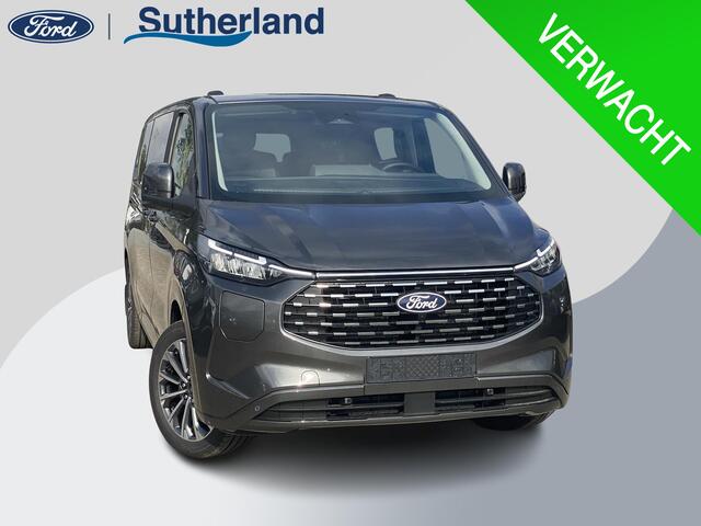 Ford TRANSIT CUSTOM Tourneo 340 2.5 PHEV L2H1 Titanium X | 233pk | Incl. BTW/BPM Rijklaar | Handsfree elektrische dubbele zijschuifdeuren | Inklapbare trekhaak | Tourneo Luxury Pack | Verwarmbaar stuurwiel