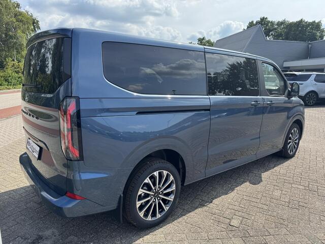 Ford TRANSIT CUSTOM Tourneo 340 2.5 PHEV L2H1 Titanium X | 233pk | Incl. BTW/BPM Rijklaar | Handsfree elektrische dubbele zijschuifdeuren | Inklapbare trekhaak | Tourneo Luxury Pack | Verwarmbaar stuurwiel