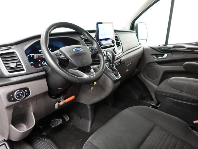 Ford TRANSIT CUSTOM 130pk Automaat L2H1 Limited Dubbele Cabine 2x Schuifdeur Raptor Edition Navigatie Airco Cruise control Trekhaak parkeersensoren