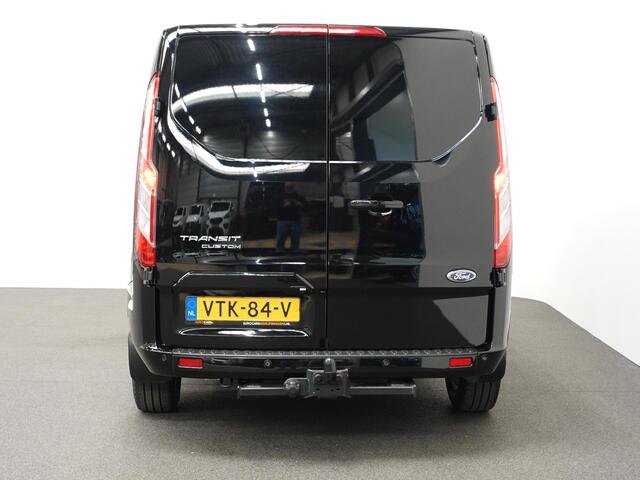 Ford TRANSIT CUSTOM 130pk Automaat L2H1 Limited Dubbele Cabine 2x Schuifdeur Raptor Edition Navigatie Airco Cruise control Trekhaak parkeersensoren
