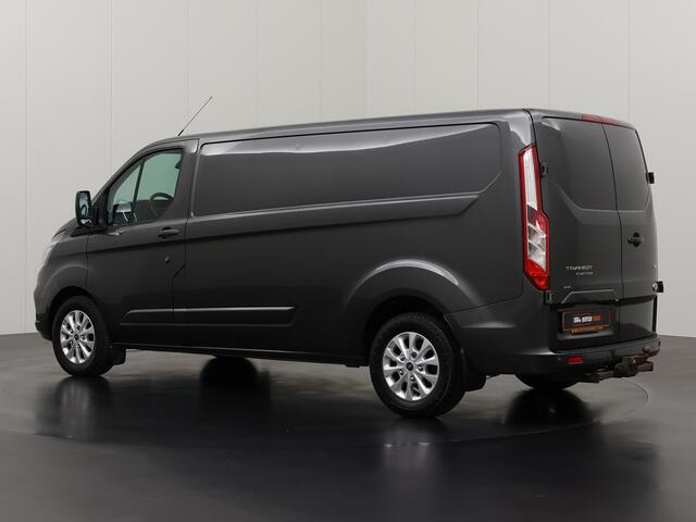 Ford TRANSIT CUSTOM 2.0TDCi 130PK Automaat Lang Limited | Navigatie | Camera | 3-Persoons | Trekhaak | Airco | Cruise | Betimmering