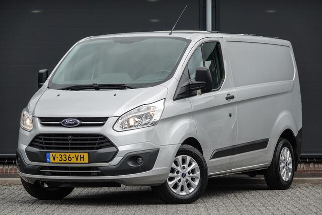 Ford TRANSIT CUSTOM L1H1 2.0Tdci 130Pk | Stoel-Bank | Trend | Trekhaak | 16'' | Moondust Zilver