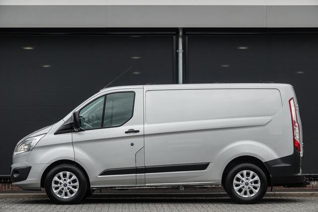 Ford TRANSIT CUSTOM L1H1 2.0Tdci 130Pk | Stoel-Bank | Trend | Trekhaak | 16'' | Moondust Zilver