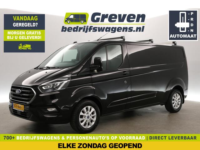 Ford TRANSIT CUSTOM 300 2.0 TDCI L2H1 Limited | Automaat | Xenon | Airco | Camera | Cruise | Carplay | 3 Persoons | PDC | Trekhaak