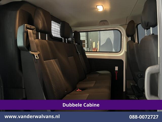 Ford TRANSIT CUSTOM 2.0 TDCI 131pk Automaat L2H1 Dubbele Cabine Euro6 Airco | 5-zits | Camera | Navigatie LED, Cruiscontrol, Stoelverwarming, Verwarmde Voorruit, Parkeersensoren