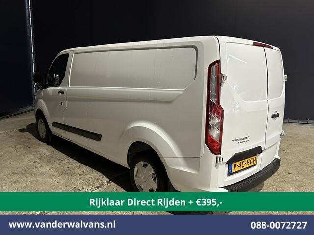 Ford TRANSIT CUSTOM 2.0 TDCI L2H1 Euro6 *Rijklaar Direct Rijden* Airco | Camera | Android auto | Cruisecontrol | Parkeersensoren verwarmde voorruit, bijrijdersbank, 2800kg trekvermogen