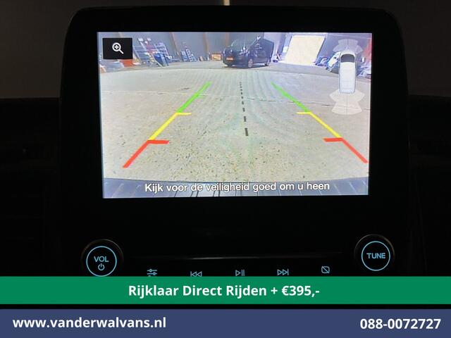 Ford TRANSIT CUSTOM 2.0 TDCI L2H1 Euro6 *Rijklaar Direct Rijden* Airco | Camera | Android auto | Cruisecontrol | Parkeersensoren verwarmde voorruit, bijrijdersbank, 2800kg trekvermogen