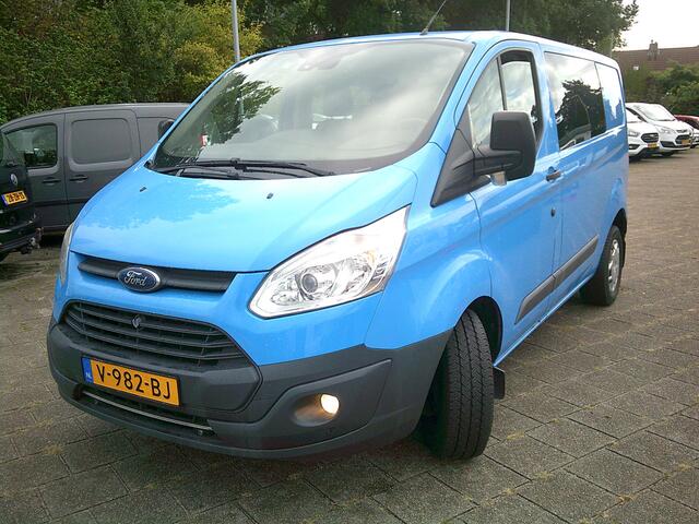 Ford TRANSIT CUSTOM 290 2.0 TDCI L1H1 Trend DC VOORZIEN VAN DUBB.CABINE+AIRCO!! EURO 6 !!