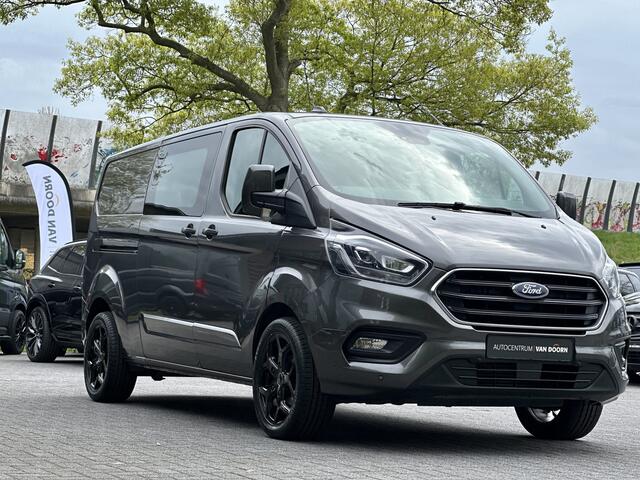 Ford TRANSIT CUSTOM 300 2.0 TDCI 170pk | Automaat | L2 | Dubbel Cabine 6 zits | Limited | Navigatie | Stoelverwarming | Ex btw