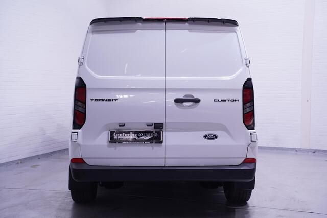 Ford TRANSIT CUSTOM 2.0 TDCI 136 pk L2 Dubbel Cabine Black&White Edition 19" LMV, Treeplanken, Dakrails, Laadruimte Pakket, Apple Carplay, 6-Zits