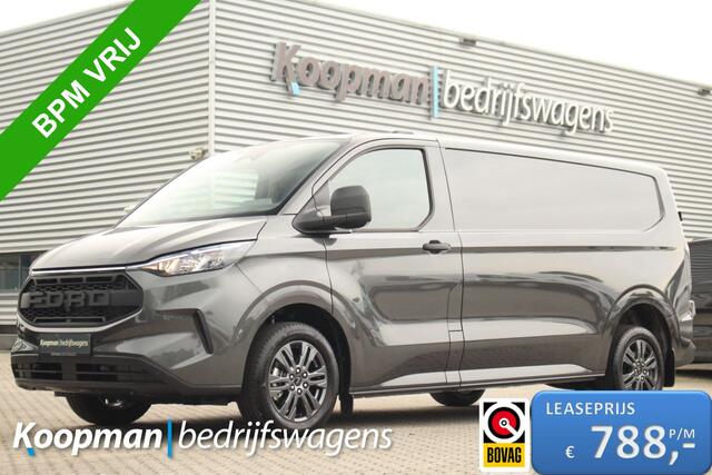 Ford TRANSIT CUSTOM 320 2.0TDCI 170pk 4x4 AWD | L2H1 Trend | Sync 4 13" | Adaptive Cruise | Camera | Armsteun | Keyless | Lease 788,- p/m