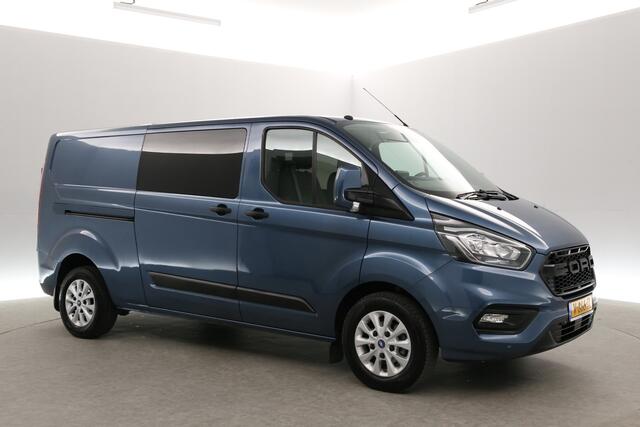 Ford TRANSIT CUSTOM 300 2.0 TDCI L2H1 | DC | 6-Zits | Carplay | Cruise | Airco | Navigatie | Trekh. | Parkeersens.