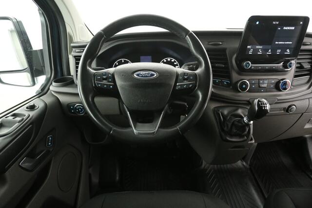 Ford TRANSIT CUSTOM 300 2.0 TDCI L2H1 | DC | 6-Zits | Carplay | Cruise | Airco | Navigatie | Trekh. | Parkeersens.