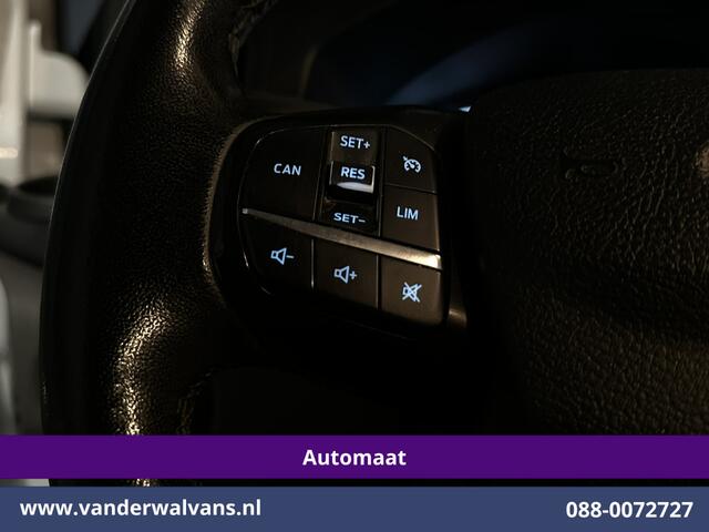 Ford TRANSIT CUSTOM 2.0 TDCI 130pk Automaat L1H1 Euro6 Airco | 2x zijdeur | LED | Camera | Navigatie | Apple Carplay Android Auto, Cruisecontrol, Stoelverwarming, Verwarmde voorruit, Parkeersensoren, Bijrijdersbank
