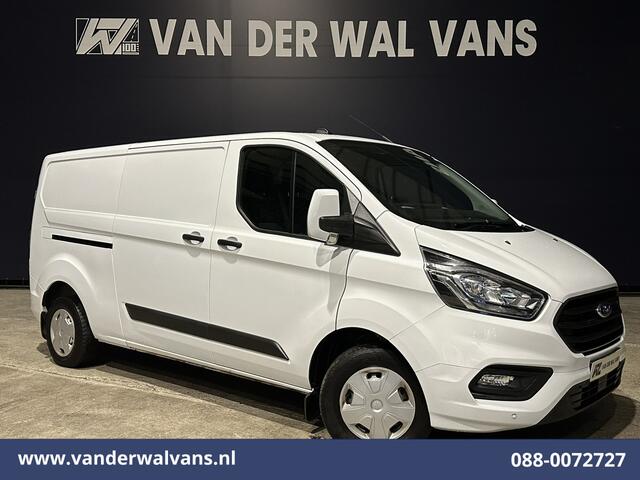 Ford TRANSIT CUSTOM 2.0 TDCI 131pk L2H1 Euro6 Airco | Apple Carplay | Android Auto | LED | Cruisecontrol Stoelverwarming, Verwarmde voorruit, Parkeersensoren, Bijrijdersbank, 2800kg trekvermogen