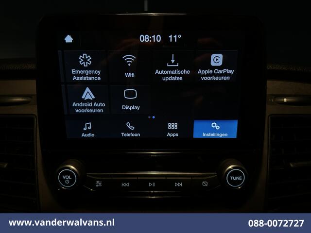 Ford TRANSIT CUSTOM 2.0 TDCI 131pk L2H1 Euro6 Airco | Apple Carplay | Android Auto | LED | Cruisecontrol Stoelverwarming, Verwarmde voorruit, Parkeersensoren, Bijrijdersbank, 2800kg trekvermogen