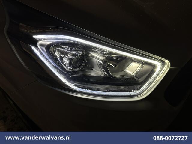 Ford TRANSIT CUSTOM 2.0 TDCI 131pk L2H1 Euro6 Airco | Apple Carplay | Android Auto | LED | Cruisecontrol Stoelverwarming, Verwarmde voorruit, Parkeersensoren, Bijrijdersbank, 2800kg trekvermogen