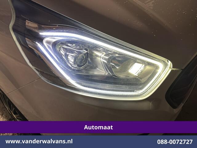 Ford TRANSIT CUSTOM 2.0 TDCI 130pk Automaat L1H1 Euro6 Airco | Camera | LED | Apple Carplay | Stoelverwarming Verwarmde voorruit, Parkeersensoren, Bijrijdersbank