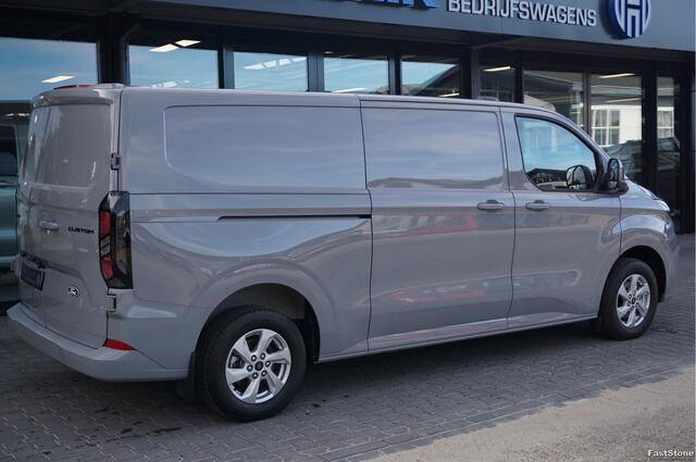 Ford TRANSIT CUSTOM 300L 150PK Limited BPM VRIJ!! Navi, Cam, Adap. Cruise, 16" LM, Trekhaak!! NR. A52*