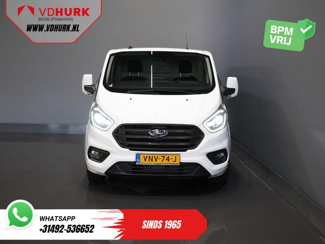 Ford TRANSIT CUSTOM 340 1.0 EcoBoost PHEV Aut. Trend BPM VRIJ! Bi-Xenon/ Carplay/ Stoelverw./ LMV/ Cruise/ Camera/ Airco
