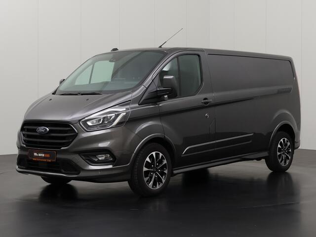 Ford TRANSIT CUSTOM 2.0TDCi Automaat Lang Sport | Leder | Navigatie | Camera | 3-Persoons | Airco | Cruise