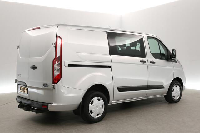 Ford TRANSIT CUSTOM 300 2.0 TDCI L1H1 | MARGE | DC | 6-Zits | Airco | Cruise | Carplay | Navi | Trekh. | Parkeersens.