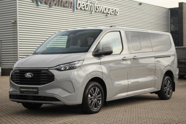 Ford TRANSIT CUSTOM 2.5 PHEV 233pk L2H1 Limited | ZERO emissie-proof | 8-Persoons | Incl BPM | Stuur + Stoelverwarming | Keyless | Lease 878,- p/m