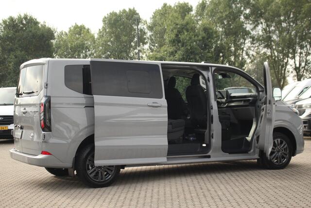 Ford TRANSIT CUSTOM 2.5 PHEV 233pk L2H1 Limited | ZERO emissie-proof | 8-Persoons | Incl BPM | Stuur + Stoelverwarming | Keyless | Lease 878,- p/m