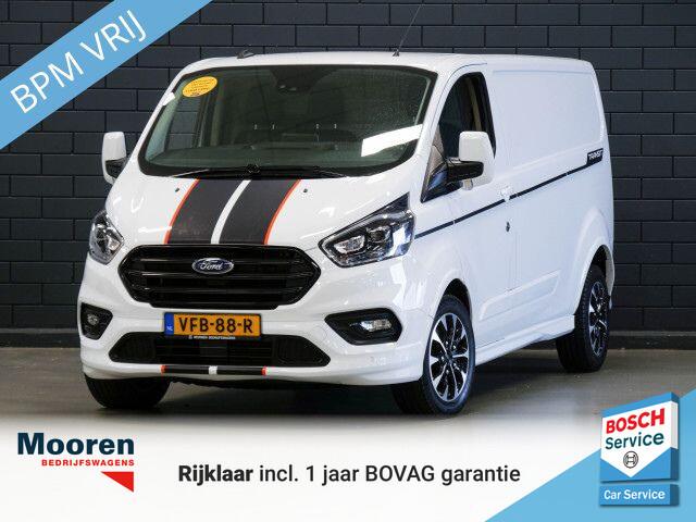 Ford TRANSIT CUSTOM 320 2.0 TDCI 185PK Automaat L2H1 Sport | TREKHAAK | WINTERPACK | NAVIGATIE |