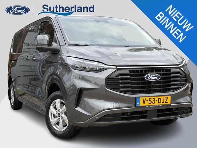 Ford TRANSIT CUSTOM 320 2.0 TDCI L2H1 Limited | SCI |136pk | Trekhaak | Stoel- & Stuurwielverwarming | Navigatie | LM Velgen | Doorschuifluik | Passagiersbank |