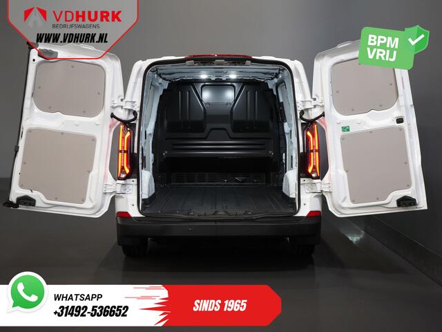 Ford TRANSIT CUSTOM E-Transit 320 Trend 65 kWh 328 km WLTP LED/ Snellader/ Standkachel/ Stoelverw./ Carplay/ Climate/ Camera/ PDC/ Cruise