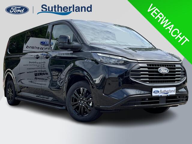 Ford TRANSIT CUSTOM 320 2.5 PHEV L2H1 Black Platinum DC Ford Voorraad | Prijs is excl. BTW EN BPM | incl. ¤4.422,- korting! | Dubbele cabine Snoeks leder | Full led | Dubbele zij-schuifdeur | Direct uit voorraad leverbaar! | Full options
