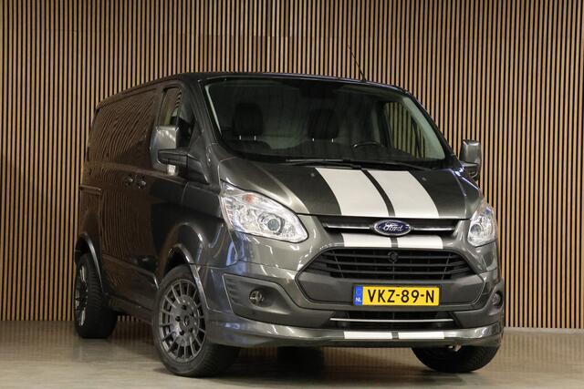 Ford TRANSIT CUSTOM 290 2.0 TDCI Sport | Camera | Navigatie | 3-Zitter | Trekhaak | PDC V+A | Lederen bekleding | MF Stuur | Nieuwe APK