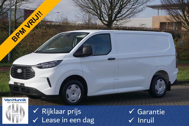 Ford TRANSIT CUSTOM 280S 136PK Trend BPM VRIJ 13" Scherm Apple CP / Android A. Camera, LED!! NR. J321*