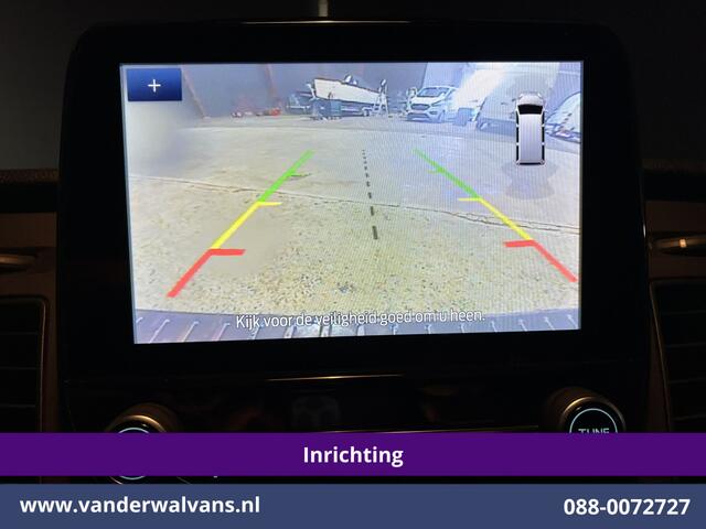 Ford TRANSIT CUSTOM 2.0 TDCI 131pk L1H1 Inrichting Euro6 Airco | Camera | Navigatie | Android Auto | LED | Cruisecontrol Stoelverwarming, Verwarmde voorruit, Parkeersensoren, Bijrijdersbank