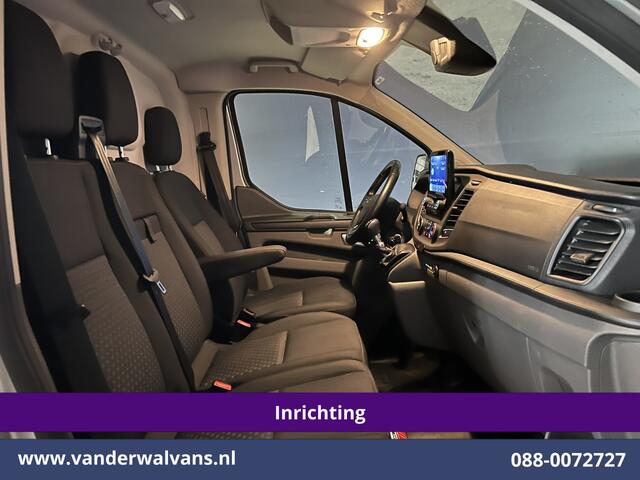 Ford TRANSIT CUSTOM 2.0 TDCI 131pk L1H1 Inrichting Euro6 Airco | Camera | Navigatie | Android Auto | LED | Cruisecontrol Stoelverwarming, Verwarmde voorruit, Parkeersensoren, Bijrijdersbank
