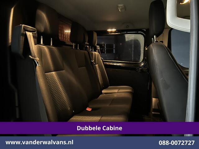 Ford TRANSIT CUSTOM 2.0 TDCI 130pk L2H1 Dubbele Cabine Euro6 Airco | 5-Zits | Camera | 2x zijdeur | Apple Carplay Cruisecontrol, LED, LM velgen, Stoelverwarming, Verwarmde voorruit, Parkeersensoren, Sidebars
