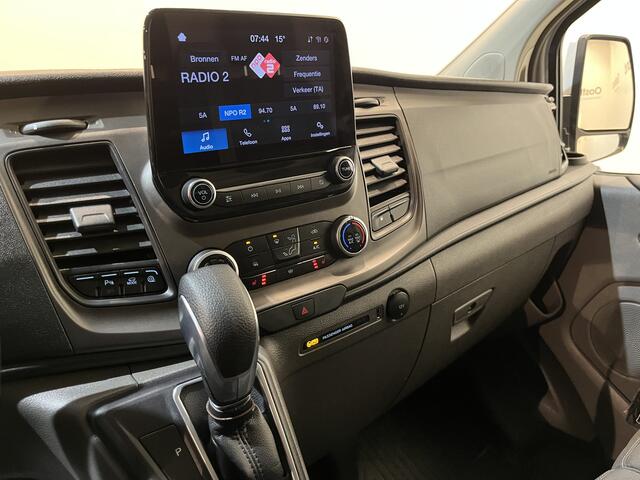 Ford TRANSIT CUSTOM 340 L1H1 PHEV Trend Automaat / Euro 6 / Servicebus / Inrichting / Airco / Cruise Control / Camera / CarPlay / Klep / 3-Zits / 18.000 KM !!