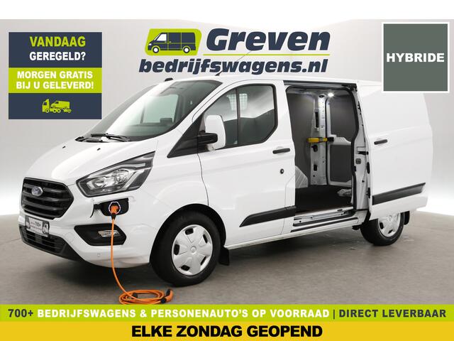 Ford TRANSIT CUSTOM 1.0 PHEV L1H1 | Airco | Camera | Cruise | Carplay | 3-Zits | Stoelverw.