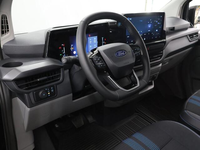 Ford TRANSIT CUSTOM 300 2.0 TDCI 170 PK L2 H1 SPORT | Aut. | AUTOMAAT | 2X ZIJSCHUIFDEUR | BLIND SPOT | STOELVERWARMING | STUURWIELVERWARMING | KEYLESS GO | ADAPTIEVE CRUISE CONTROL | 19" VELGEN | NAVIGATIE | CARPLAY | ANDROID AUTO | NIEUW