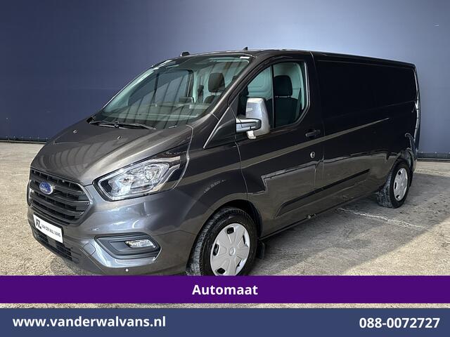 Ford TRANSIT CUSTOM 2.0 TDCI 131pk Automaat L2H1 Euro6 Airco | Apple Carplay | Cruisecontrol | LED | Cruisecontrol Android Auto, Verwarmde voorruit, Parkeersensoren, Bijrijdersbank
