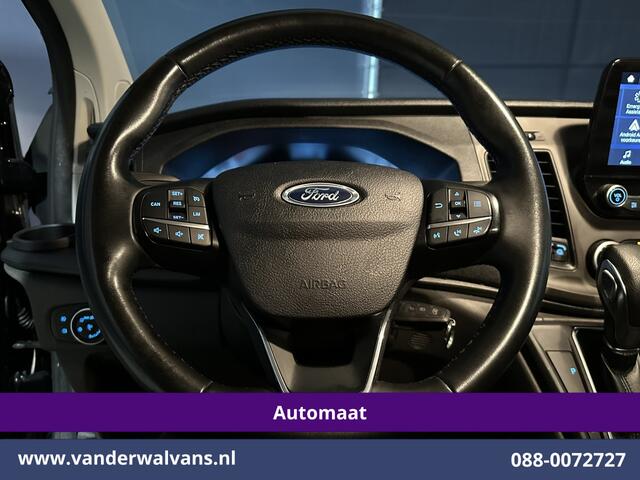 Ford TRANSIT CUSTOM 2.0 TDCI 131pk Automaat L2H1 Euro6 Airco | Apple Carplay | LED | Cruisecontrol Verwarmde voorruit, Parkeersensoren, Bijrijdersbank
