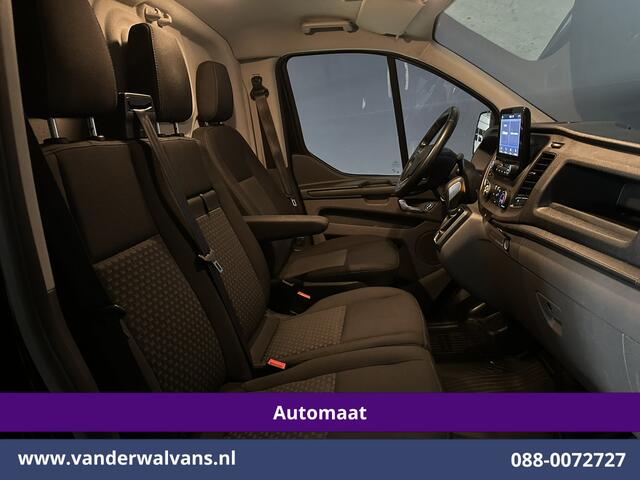 Ford TRANSIT CUSTOM 2.0 TDCI 131pk Automaat L2H1 Euro6 Airco | Apple Carplay | LED | Cruisecontrol Verwarmde voorruit, Parkeersensoren, Bijrijdersbank