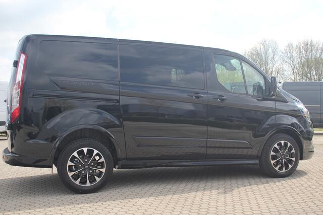 Ford TRANSIT CUSTOM 320 2.0TDCI 170pk L1H1 Sport DC | Automaat | L+R Zijdeur | Airco | Cruise | Camera | Navi | Lease 788,- p/m