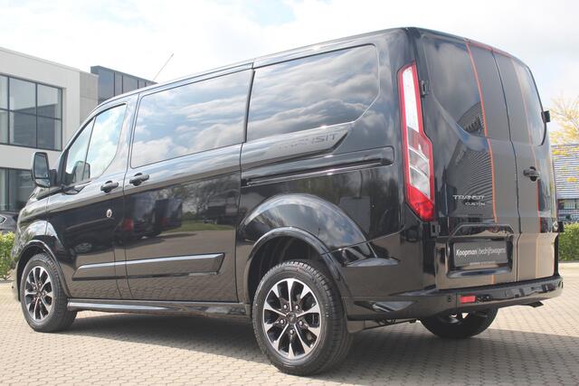 Ford TRANSIT CUSTOM 320 2.0TDCI 170pk L1H1 Sport DC | Automaat | L+R Zijdeur | Airco | Cruise | Camera | Navi | Lease 788,- p/m