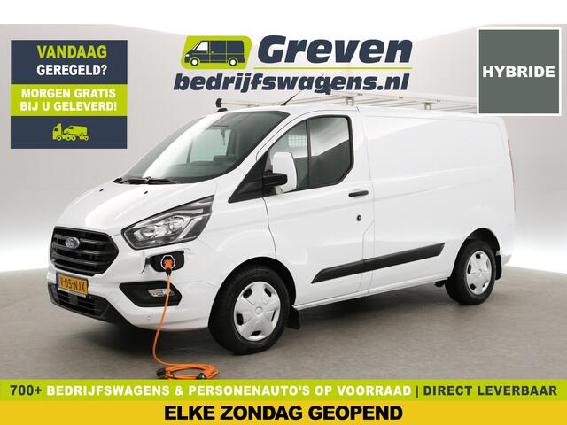 Ford TRANSIT CUSTOM 340 1.0 PHEV L1H1 | Benzine | Airco | Carplay | Cruise | Stoelverw. | Imperiaal