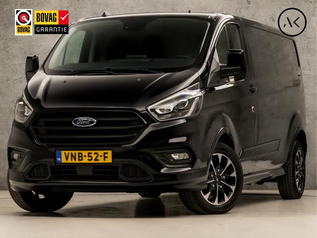 Ford TRANSIT CUSTOM 320 2.0 TDCI L2H1 Sport 185Pk Automaat (APPLE CARPLAY, GROOT NAVI, CAMERA, LEDER, XENON, PARKEERSENSOREN, LM VELGEN, NIEUWE APK, NIEUWSTAAT)