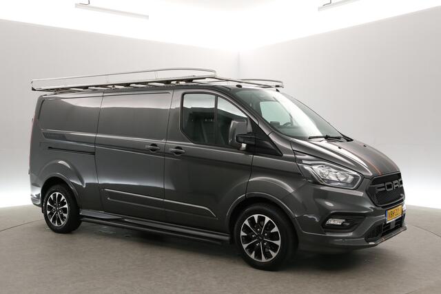 Ford TRANSIT CUSTOM 310 2.0 TDCI L2H1 170PK Sport | Automaat | Airco | Cruise | Camera | 3-Zits | Trekh. | Navi | Carplay | Imperiaal